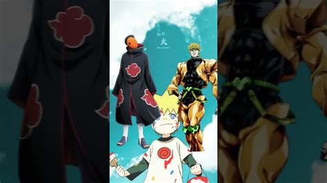 Who Is Strongest Dio Jojo Vs Naruto Youtube
