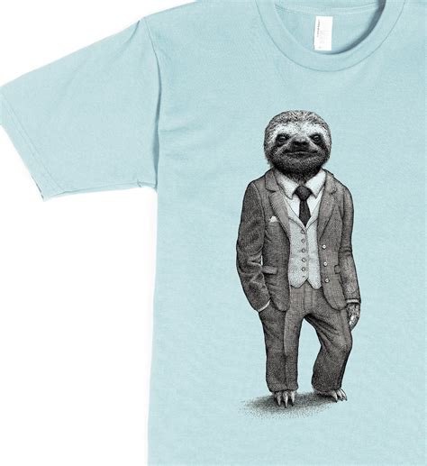 Sloth Shirt Mens Shirts Sloth T Shirt Birthday T Graphic Etsy