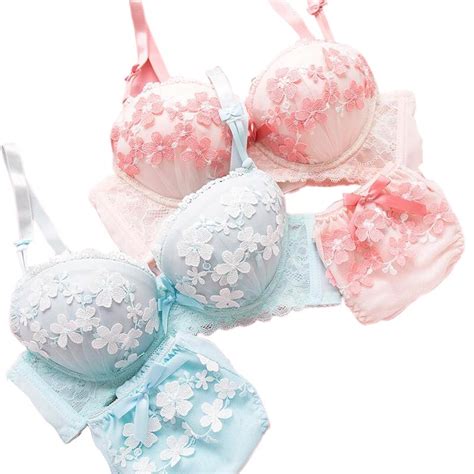 Buy Shitagi Sweet Pink Vs Lingerie Set Cute Bra Set