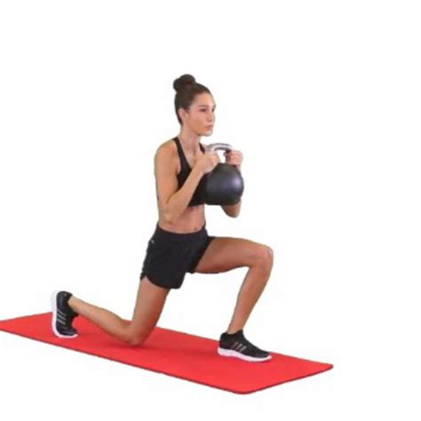 Goblet Reverse Lunges By Tara L Exercise How To Skimble