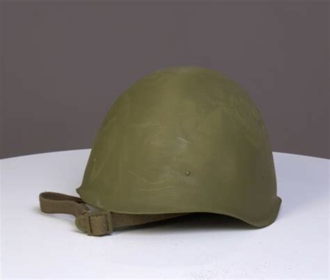 Steel Helmet Ssh40 New 1952 Ussr Russian Military Hard Hat Metal Rivets