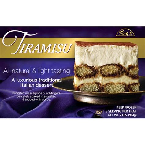 2 cups (500ml) whipped cream, divided into 3x5.5 oz /166g portions. frozen tiramisu costco
