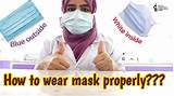 Step by step infographic illustration of how to wear and remove a medical mask. How to wear mask correctly?surgical mask correct wearing ...