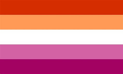 The Creator Of The Lesbian Flag Is Racist على تويتر This Flag And Its