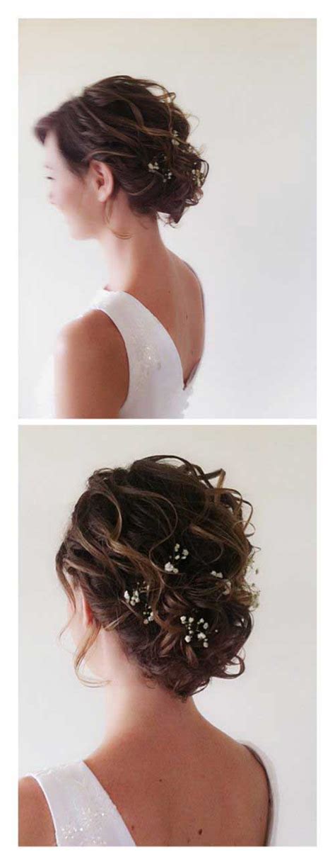 Most Beautiful Short Hairstyles For Wedding Short