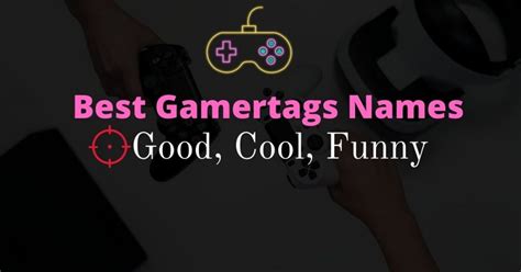 509 Best Gamertags Names Good Cool Funny