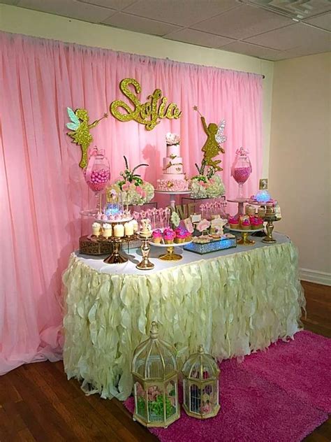 Fairies Birthday Party Ideas Photo 1 Of 38 Fairy Birthday Party