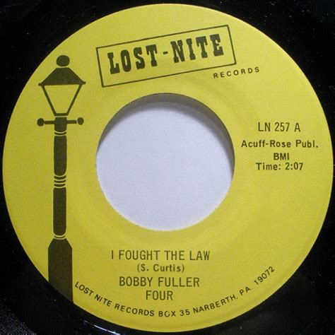 Bobby Fuller Four I Fought The Law Little Anne Lou Vinyl Discogs