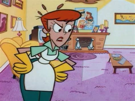 In An Episode Of Dexter S Laboratory 1996 We See Dexter S Mom Has
