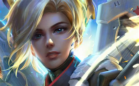 1680x1050 Overwatch The Mercy 1680x1050 Resolution Hd 4k Wallpapers