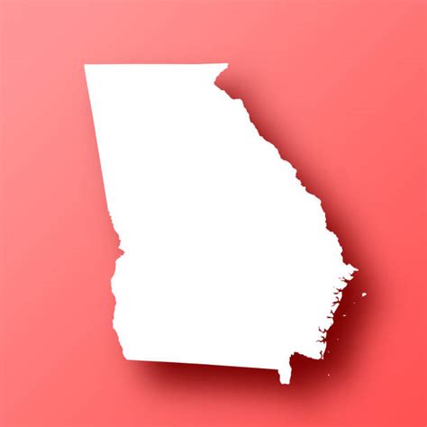 660 Blank Map Of Georgia Stock Photos Pictures And Royalty Free Images