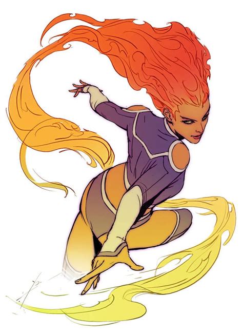 Starfire By Yamaorce On Deviantart Character Art Superhero Art