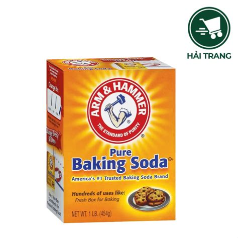 Bột Đa Dụng Pure Baking Soda Armandhammer 454g Hải Trang 3 Hàng Khoai