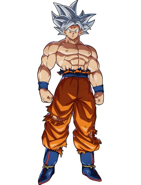 Goku Ultra Instinct Render Hd [fighterz] By Maxiuchiha22 On Deviantart Anime Dragon Ball Goku