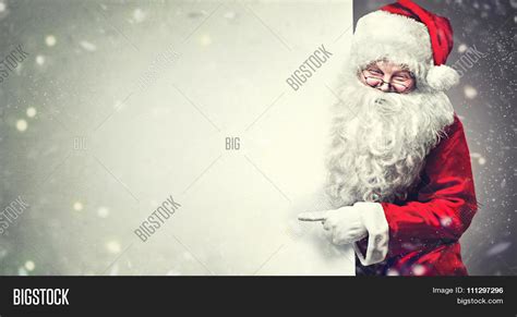 Happy Santa Claus Image And Photo Free Trial Bigstock