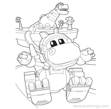 Animal Mechanicals Coloring Pages Coloring Pages
