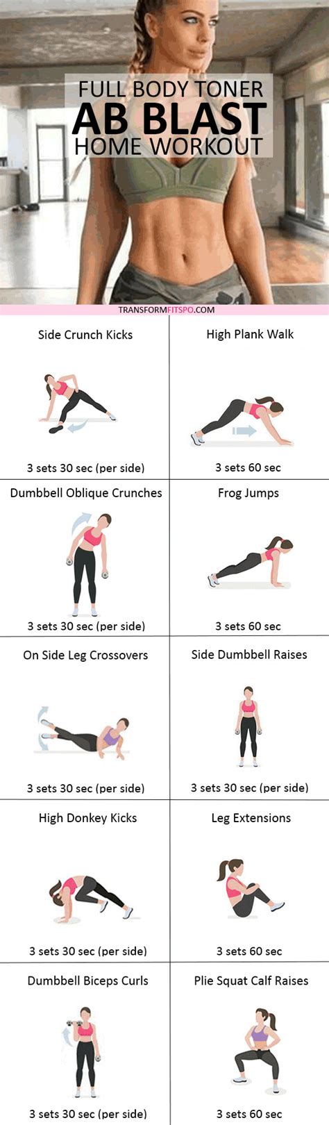 womensworkout workout femalefitness repin and share if this workout revealed your abs click