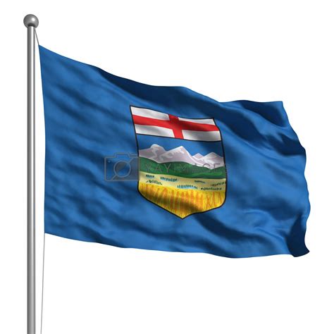 Flag Of Alberta By Ayzek Vectors And Illustrations Free Download Yayimages
