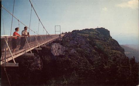 Mile High Swinging Bridge Grandfather Mountain NC