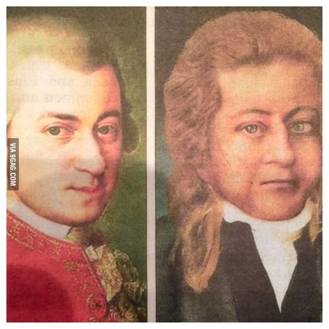 This Is What Mozart Really Looked Like He Was A Hobbit 9gag