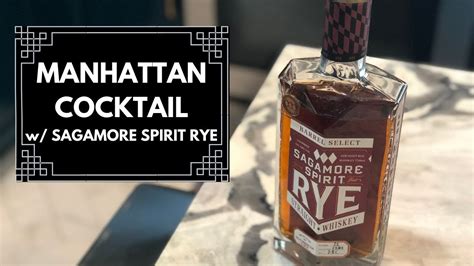 Manhattan Cocktail W Sagamore Spirit Rye Wrestling With Whiskey Youtube