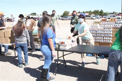 The worship center in alamogordo, new mexico hosts the government funded roadrunner food bank on the first thursday of every month. Roadrunner Food Bank feeds Alamogordo residents in need