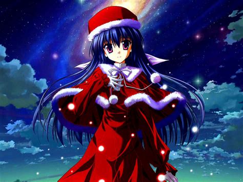 6925048 Christmas Anime Girl Edited By Nayster24 On Deviantart