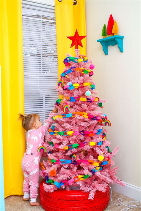 Bright And Colorful Christmas Trees Ideas To Make Them Lively Colorful
