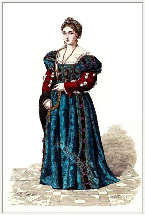 Italian Noblewoman In 1520 Renaissance Costume Renaissance Fashion