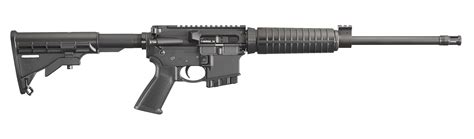 Ruger Ar 556 223 Rem556 Nato 1610 101 Black Hard Coat Anodized 6