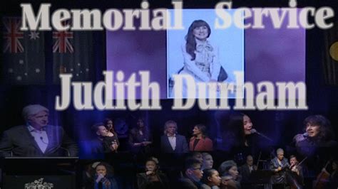 State Service For Judith Durham Ao Funeral Of Seekers Singer 6th Sep 2022 Youtube