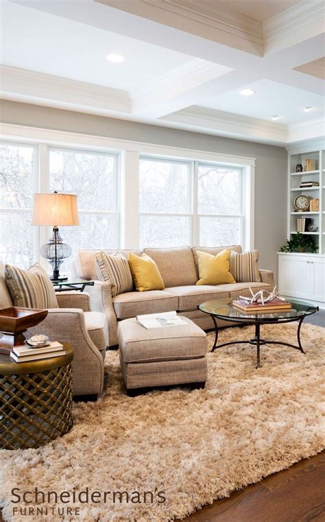Neutral Furniture Makes A Perfect Canvas For Changing Accent Colors As