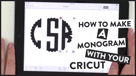 How To Get Monograms On Cricut IUCN Water