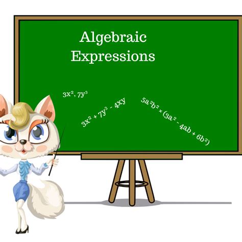 Concepts Of Algebraic Expressions Types Definition Solved Examples
