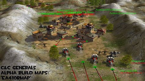 Command And Conquer Generals Alpha Build Maps Ea410bmap Youtube