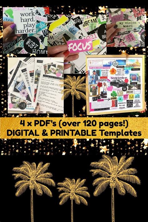 Printables To Create Your Ultimate 2023 Vision Board See The Pic Link
