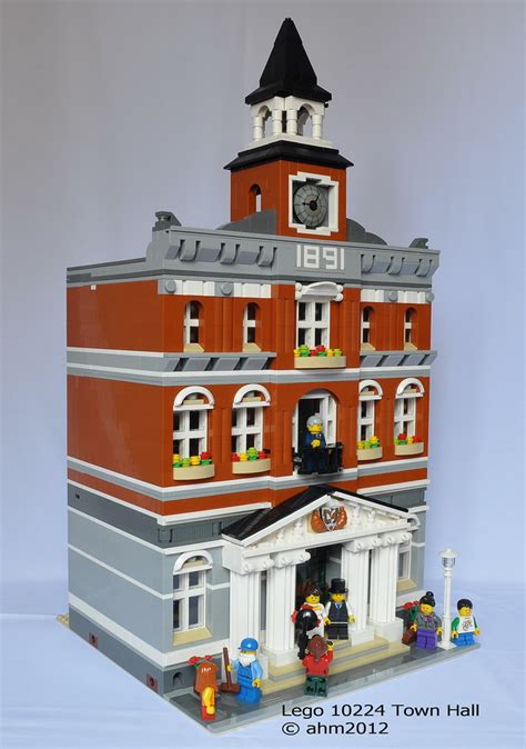 Lego 10224 Town Hall A Photo On Flickriver
