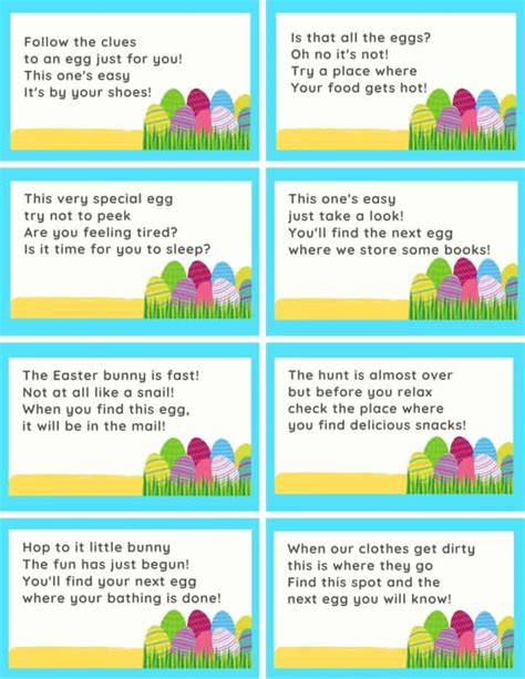 Stick these plantable eggs in your garden and encourage little ones to this hunt leads your significant other on a scavenger hunt around the house until they finds their special. 22+ Easter Egg Scavenger Hunt Ideas For Adults - AUNISON.COM