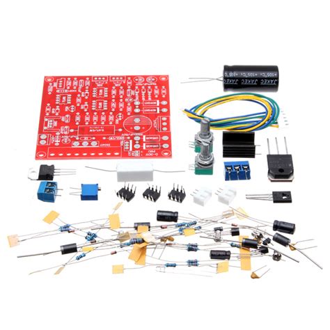 Diy variable power supply with adjustable voltage and current: 0-30V 2mA - 3A Adjustable DC Regulated Power Supply DIY Kit Short Circuit Current Limiting ...