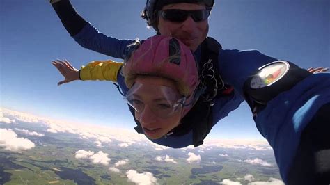 Tandemsprung Von Miriam Bei Skydive Nuggets In Leutkirch Youtube