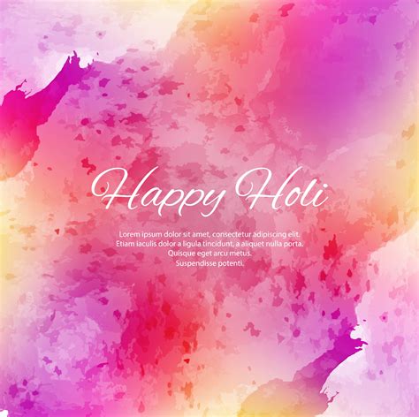 Illustration Of Abstract Colorful Happy Holi Background 244881 Vector