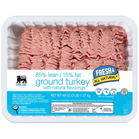 Food lion deli honey bbq seasoned chicken breast. Food Lion® Ground Turkey 85% Lean/15% Fat Reviews 2019