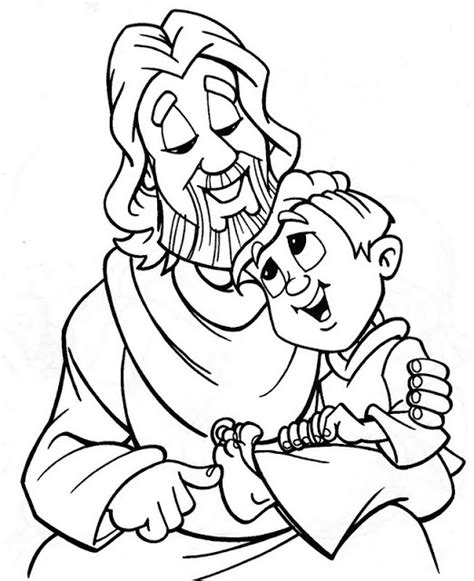 La Catequesis El Blog De Sandra Dibujos Para Colorear Jesús Con Los