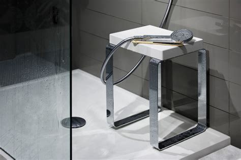 Discover infinite design possibilities and canadian made quality. Cube Shower Bench - Modern - Shower Benches & Seats - montreal - by WETSTYLE