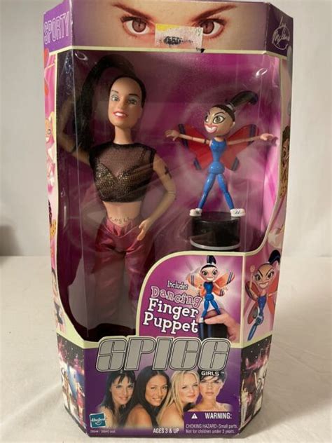 Ultra Rare Spice Girls Sporty Mel C Viva Forever Doll Puppet Nrfb 1999