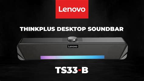 Lenovo Ts B Barra De Sonido Altavoces Con Rgb Bluetooth Youtube