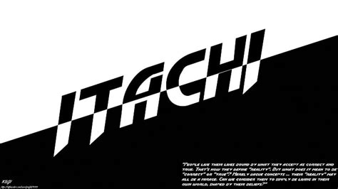 Free Download Hd Wallpaper Anime Naruto Itachi Uchiha Quote Text