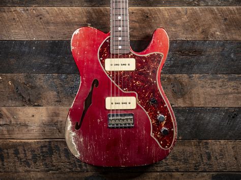 Sold Fender Custom Shop Masterbuilt Greg Fessler 1968 Thinline
