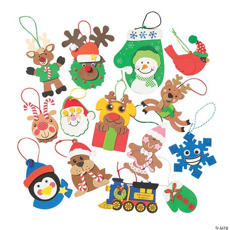 Bulk Holiday Ornament Craft Kit Assortment 504 Pc Oriental Trading