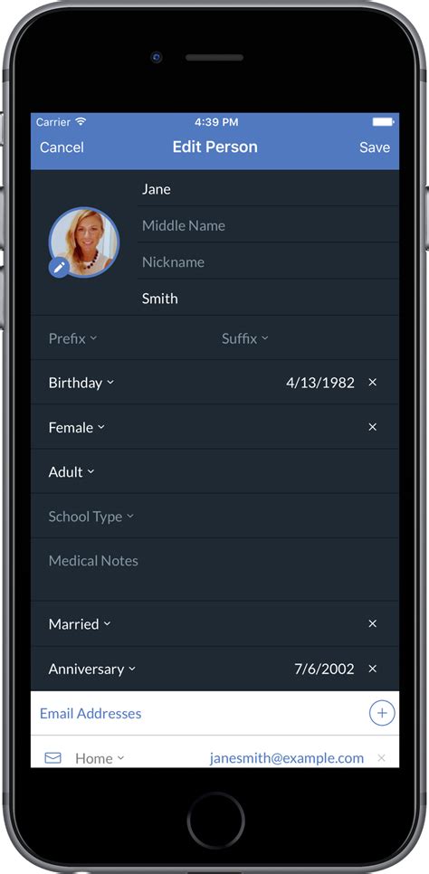 Just Launched—mobile Profile Editing Planning Center